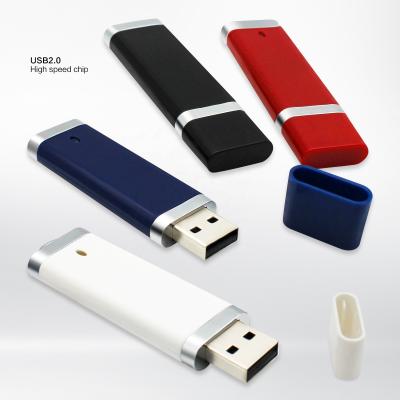 China Plastic Cheapest Super Slim 1GB Plastic Flash Drive 2GB 4GB 8GB 16GB 32GB USB With Custom Logo And Many Color for sale