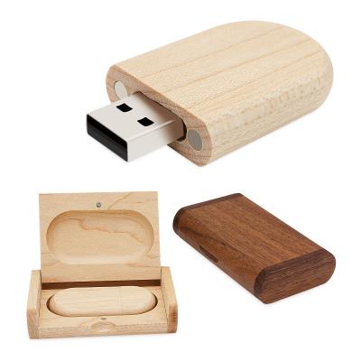 China Custom USB Wooden Stick Gifts Promotion Logo or Wooden Package Pen Drive 256MB 512MB 1G 2G 4G 8G 16G 64G 32G USB Flash Drive for sale