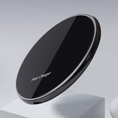 China Custom Mirror Top Selling Mobile Phone Waterproof Fast Charging 15w Wireless Charger For Mobile Phone QI Certificated Phone Wireless Charger for sale