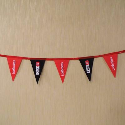 China Paper Vinyl Bunting Twine Hanging Flag for sale