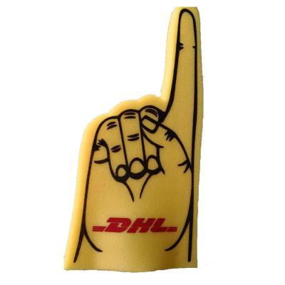 China Eco - Friendly Foam Silk Sponge Printing Custom Finger Hand for sale