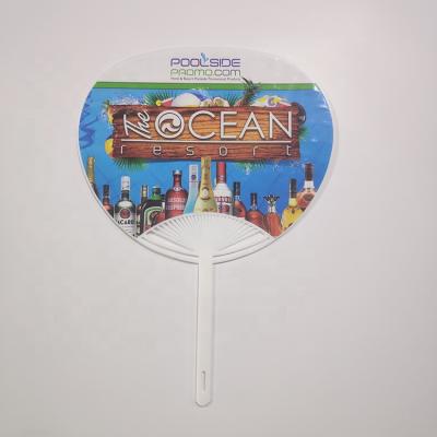 China China PP/PVC Hot Products Customized Hand Fan Plastic for sale