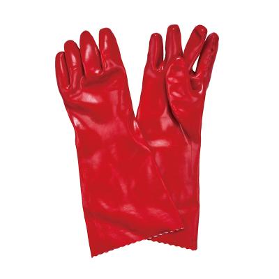 China Construction PK26-I PVC Fully Coated CE EN 388 Industrial Use Safety Working Gloves for sale