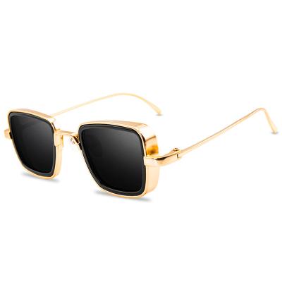 China 2021 Fashion Sunglasses Steampunk Sunglasses Shape Driving Metal Sun Glasses Fishing Travel Glasses Personalized Sunglasses for sale