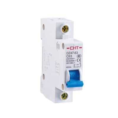 China PA66 Nice Price 20 Amp DZ47 MCB Miniature Circuit Breaker for sale