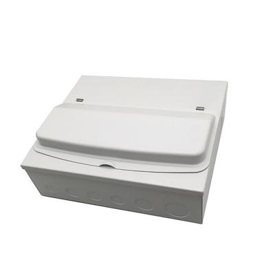 China Steel UK Surface Mounted Metal Distribution Box Slot Load Consumer Unit MCB for sale