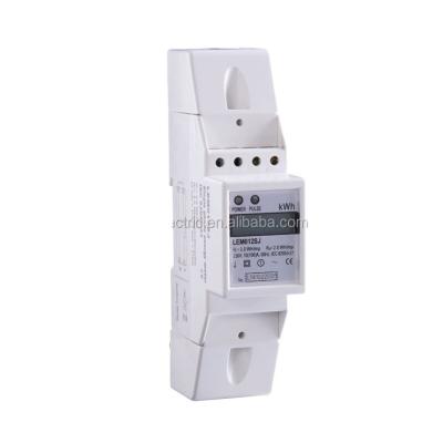 China CE/ROHS Approved Single Phase Digital Din Rail Energy Watt Hour Meter DGMO12SJ for sale