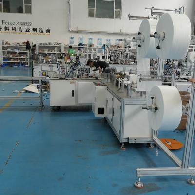 China Factory 3 Ply Surgical Face Mask Making Machine for sale