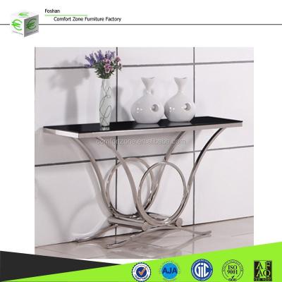 China C8033 CONSOLE TABLE Antique Half Moon Lobby Console Table for sale