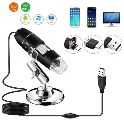 China 500X USB Electronic Microscope Digital Microscope Price 14cm*13cm*5cm for sale