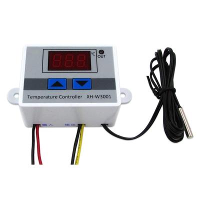 China HW-W3001 Digital Temperature Sensor Thermostat Switch Digital Display Incubator Heating Temperature Controller for sale