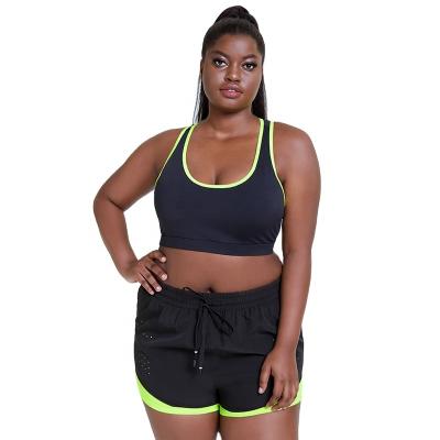 China Plus Size Breathable Yoga Sets Outdoor Sports Female Running Suit Summer Clothes Quick Dry Absorption for sale