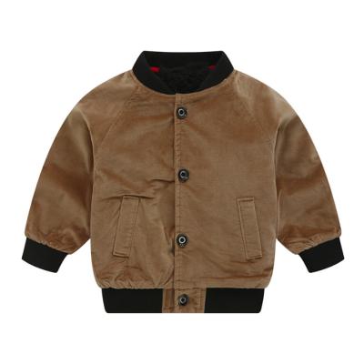 China Wholesale Baby Boys' Winter Jacket KS1349 Corduroy Anti-Shrink Single Blanket Jacket for sale