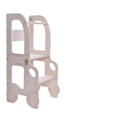 China Hot Selling (Height) Low Price Adjustable Safety Learning Kitchen Aid Step Stool Kitchen Tower For Toddlers for sale