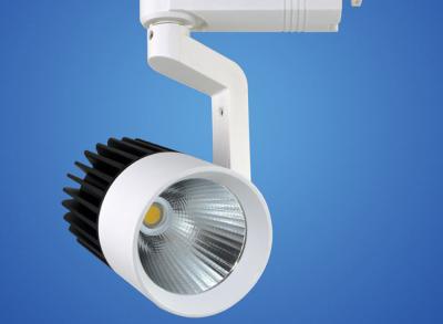 China 30w COB LED Track Lights Super Brightness 85 - 265VAC CE / EMC For Shopping Mall for sale