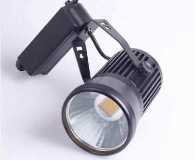 China Dimmable Cob Track Light 30 Watt High Cri 90 , Track Spot Light 3000k for sale