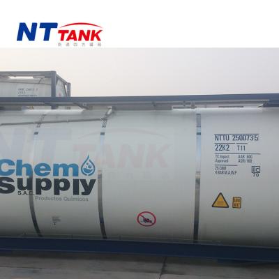 China Most Popular Shipping Transport Portable 20' ISO Shipping 10 Tank 10 Container for sale