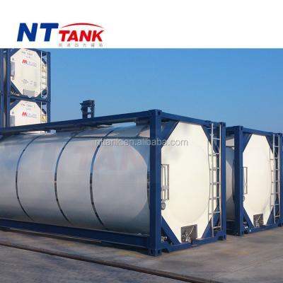 China Best Quality Selling Tank Tank Intestine Refrigerated Bulk Shipping Container for sale