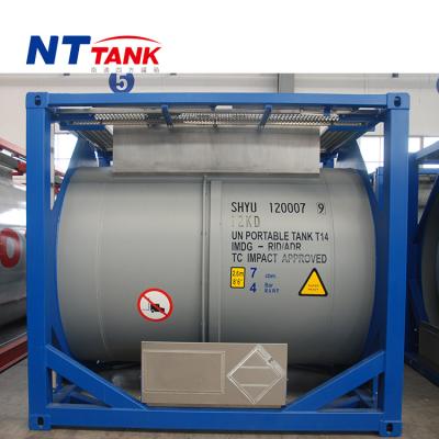 China Widely Used GB/T 1591-Q345D GB/T 1591-Q345D Supply OEM Service Stainless Steel ISO Tank Container for sale