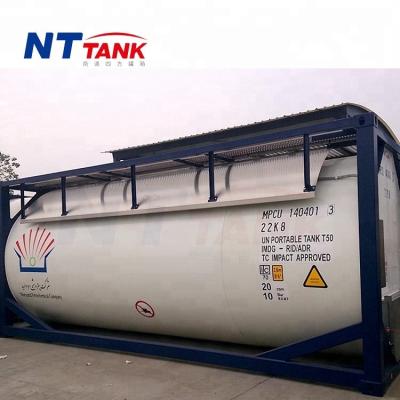 China GB/T 1591-Q345D GB/T 1591-Q345D Transport Tank Portable Bulk Chemical Shipping Container For Sale for sale