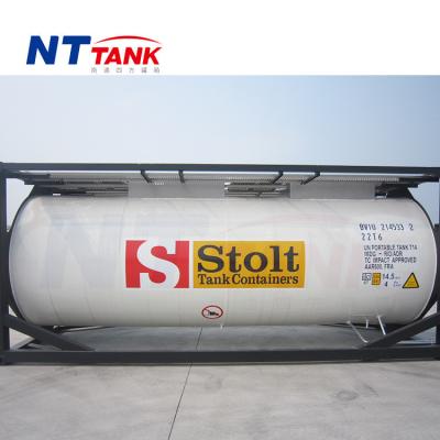 China Newport Custom Stainless Steel Liquid Transport Portable Tank Containers Custom Made for sale