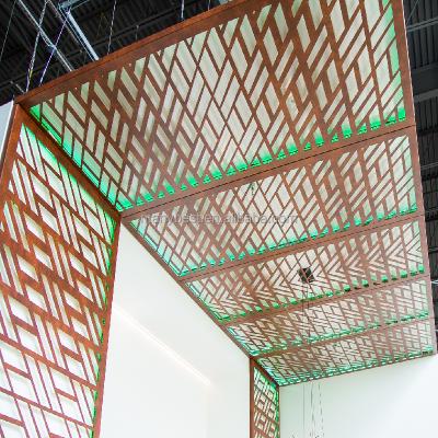 China Artistic Creative Ceiling Design Custom Aluminum Ceilings Laser Cut Ceiling Panel for sale