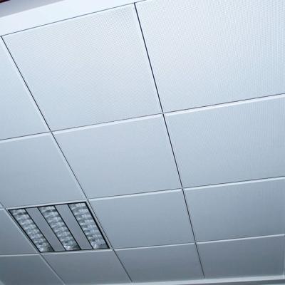 China Artistic Modern Aluminum Ceilings 595*595mm Metal Ceiling Configuration Customized Single Ceiling for sale