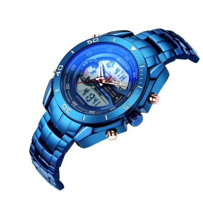 China Luxury Brand New Military Analog Clock LED Watch Waterproof Male Quartz Army Sports STRYVE Alarm Men Watch for sale