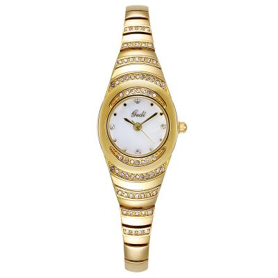 China GEDI waterproof exquisite elegant bracelet women watches luxury gold ladies quartz watch stainless steel women wristwatch reloj mujer for sale