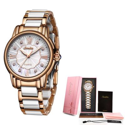 China SUNKTA Brand New Rose Gold Women Watches Quartz Water Resistant Luxury Ladies Watch Female Clock Relogio Feminino Girl Watch for sale