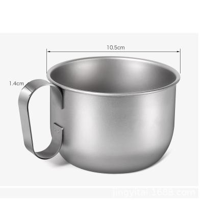 China China Outdoor Factory Wholesale Supply Branded Insulated Titanium Coffee Mugs for sale