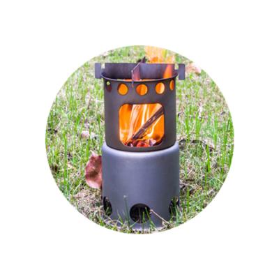 China 2022 Farmhouse Manufacturer Promotions Kitchen Titanium Wood Stove For Outdoor for sale