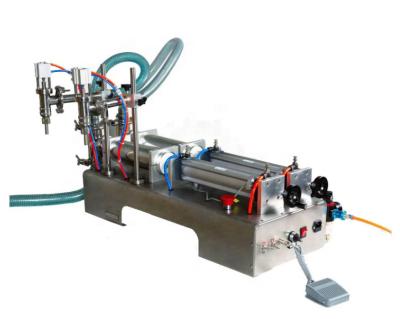 China Food DUOQI Y2WTD Double Spout Mineral Water Pouch Packing Machine Juice Bag Filling Machine for sale