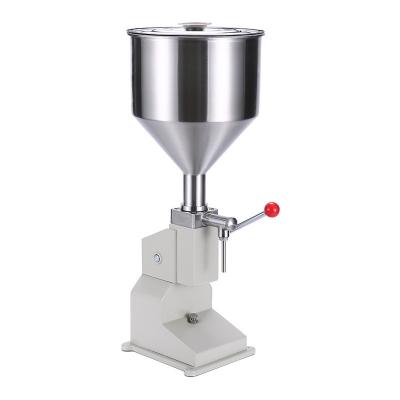 China A03 Low Cost Manual Cosmetic Filling Paste Machine Manual Sausage Cream Liquid Filling Supply for sale