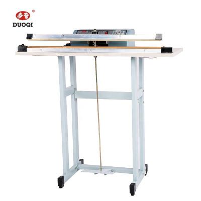 China Easy Operation 60cm Height Foot Pedal Sealing Sealing Machine 600mm Food for sale