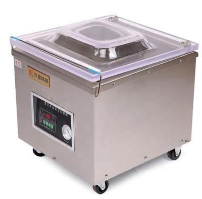 China Commercial food DUOQI DZ-350 chamber vacuum sealer/single-chamber vacuum packing machine for sale