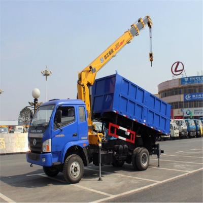 China TRUCK CRANE Dump Truck Mounted Crane For Sale for sale