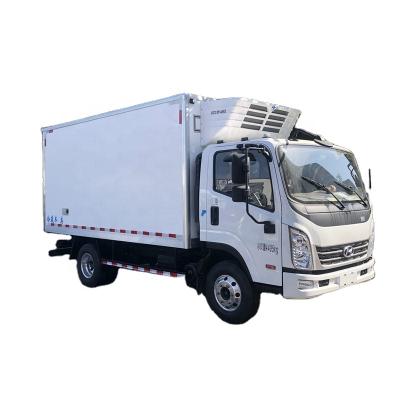 China 4x2 South Korea 5 tons refrigerated cold room van truck of LHD 5 tons for sale