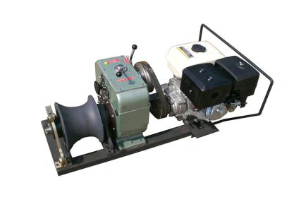 China 5Ton Petrol Engine Powered winch or Capstan Cable Winch , Gasoline Engine Powered Winch for sale