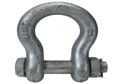 China US Type Steel Drop Forged Galvanized Screw Pin Anchor Shackle for sale