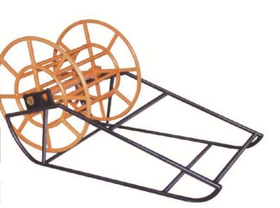 China Cable Drum Stand / Cable Reel Stand to Release Steel Wire Rope for sale