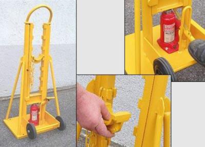 China 20 Ton Hydraulic Cable Drum Jack Cable Jack Stand For Stringing Cable for sale