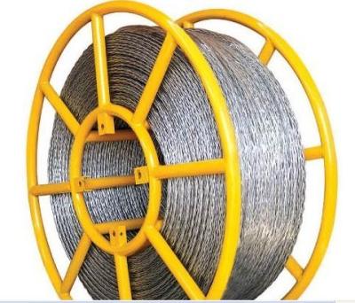 China Used In Pulling Conductor Galvanized Anti-twisting Braided Wire Rope for sale