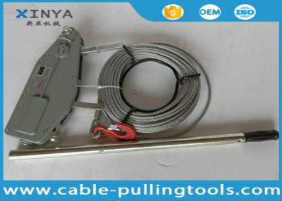 China Hand Hoist Cable Puller Winch Cable Pulling Tools With 20 meter Wire Rope for sale