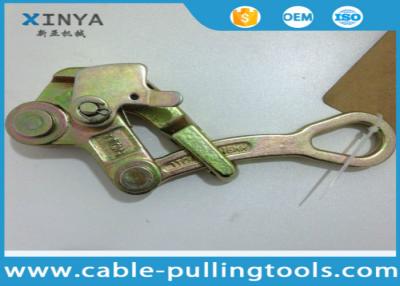 China Steel Pulling Grip Come Along Clamp For ACSR or AAC , Wire Rope Grip for sale