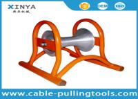 China Aluminum Straight Line Cable Pulley Wheels Cable Roller Trech Roller for Releasing the Cable for sale