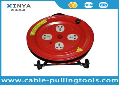 China 220V or 380V Portable Electric Cable Reel  With 30m Cable For Power Construction for sale