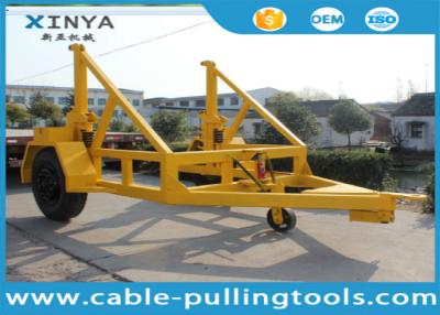 China 5 Ton Cable Drum Carriage Cable Reel Trailer Wire Reel Trailer Underground Cable Tools for sale