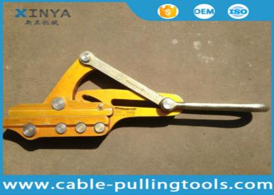 China Self Gripping Clamps Fiber Optic Cable Tools Cable Clipper Come Along Clamp Grips 16KN for sale