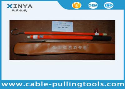 China ISO Safety Tools 35KV Fiberglass Telescopic Static Discharge Rod For Test KV Lever for sale